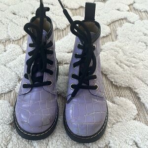 Purple boots